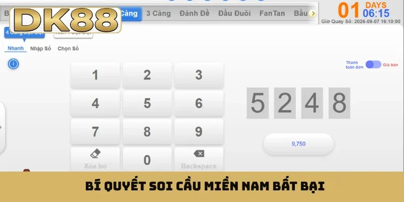 Bí quyết soi cầu miền Nam bất bại
