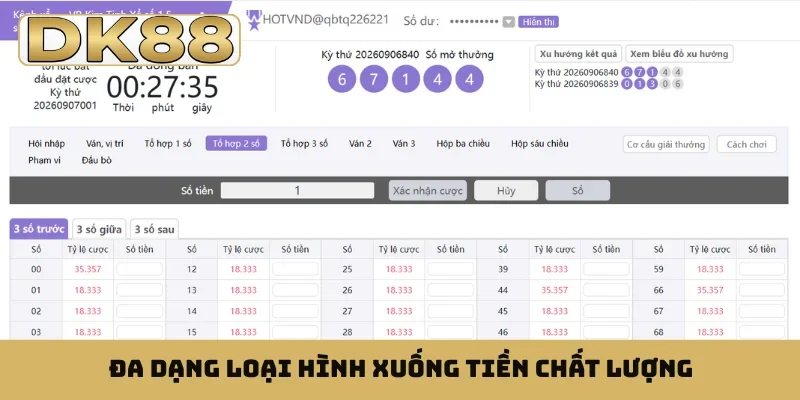 Đa dạng loại hình xuống tiền chất lượng