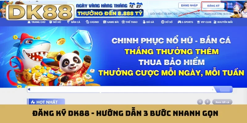 Đăng ký DK88