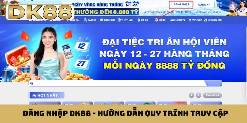Đăng nhập DK88