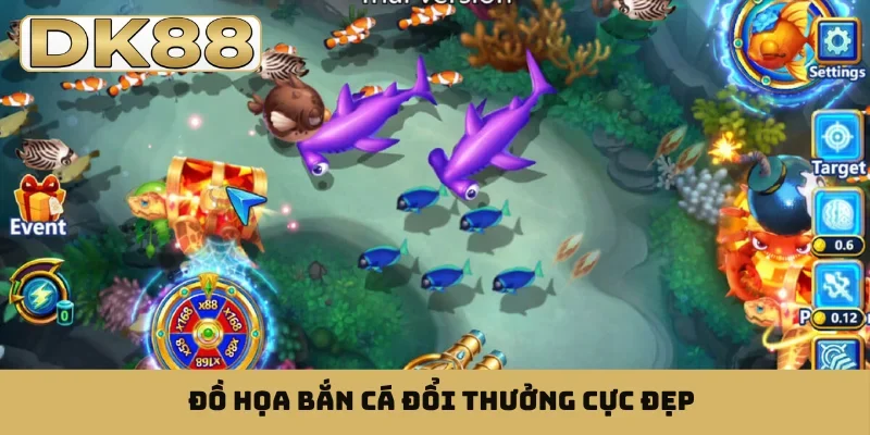 Đồ họa bắn cá đổi thưởng cực đẹp