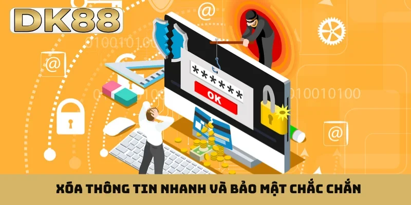 Xóa thông tin nhanh và bảo mật chắc chắn